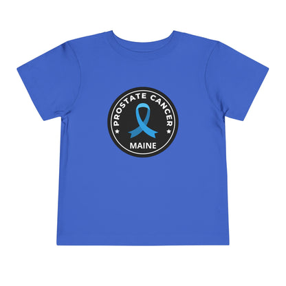 Prostate Cancer Maine Toddler Short Sleeve Tee