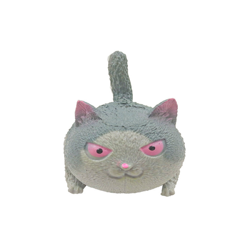 Toy Decompression Angry Cat Pinch Pinch Fun To Vent Cute Big Face Cat Tricking Children&