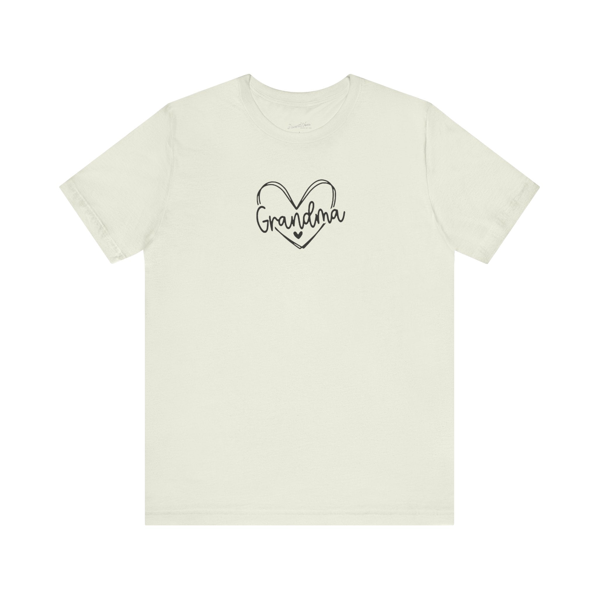 Grandma Trendy Heart Unisex Jersey Tee, Mother&
