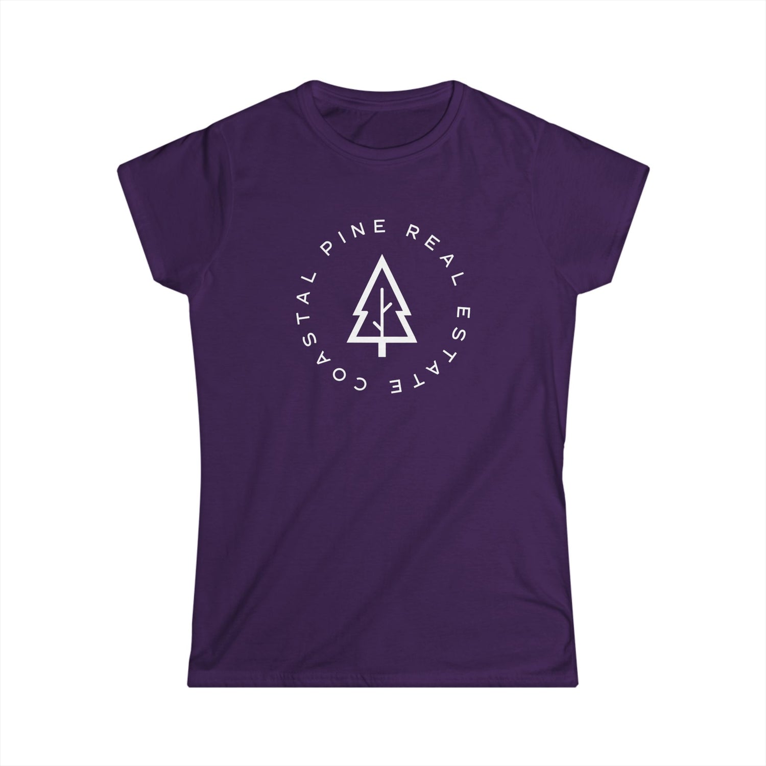 Coastal Pine Real Estate Logo Tee — Women&