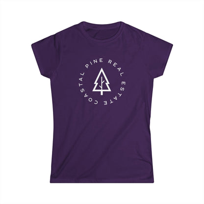 Coastal Pine Real Estate Logo Tee — Women&