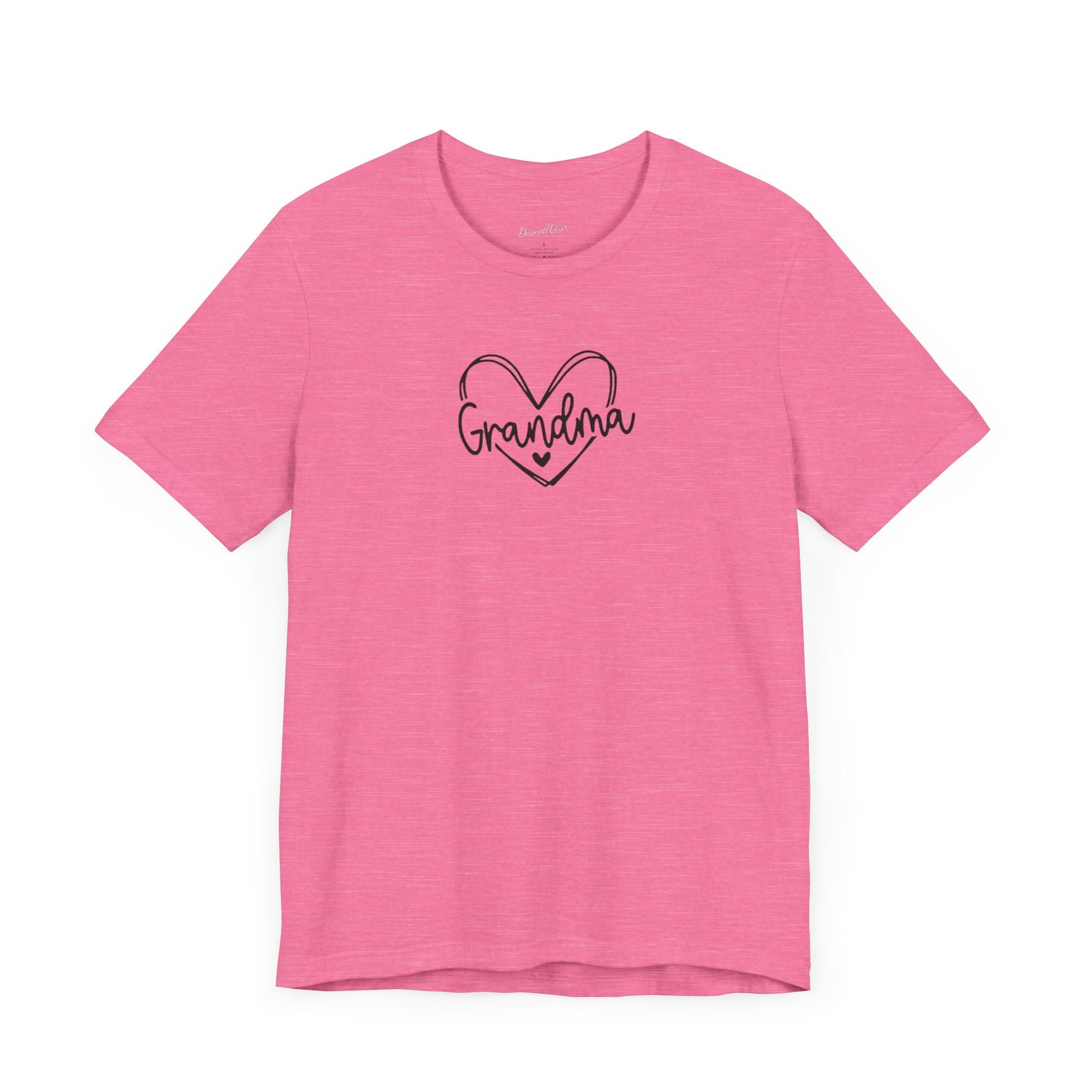 Grandma Trendy Heart Unisex Jersey Tee, Mother&