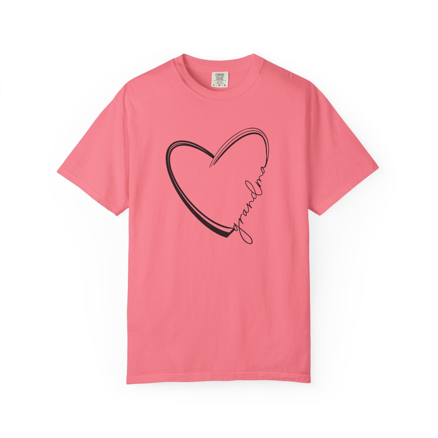 Hand Drawn Grandma Love Heart Unisex T-Shirt | Gift for Grandma | Casual Wear | Mother&