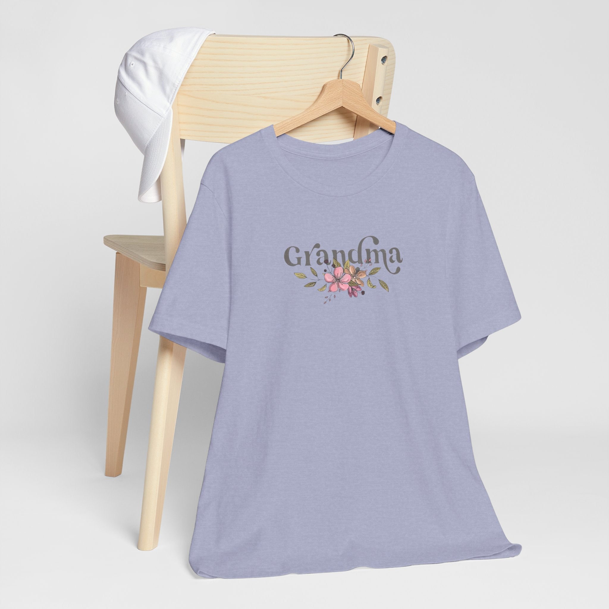 Floral Retro Grandma Tee – Perfect Gift for Mother&