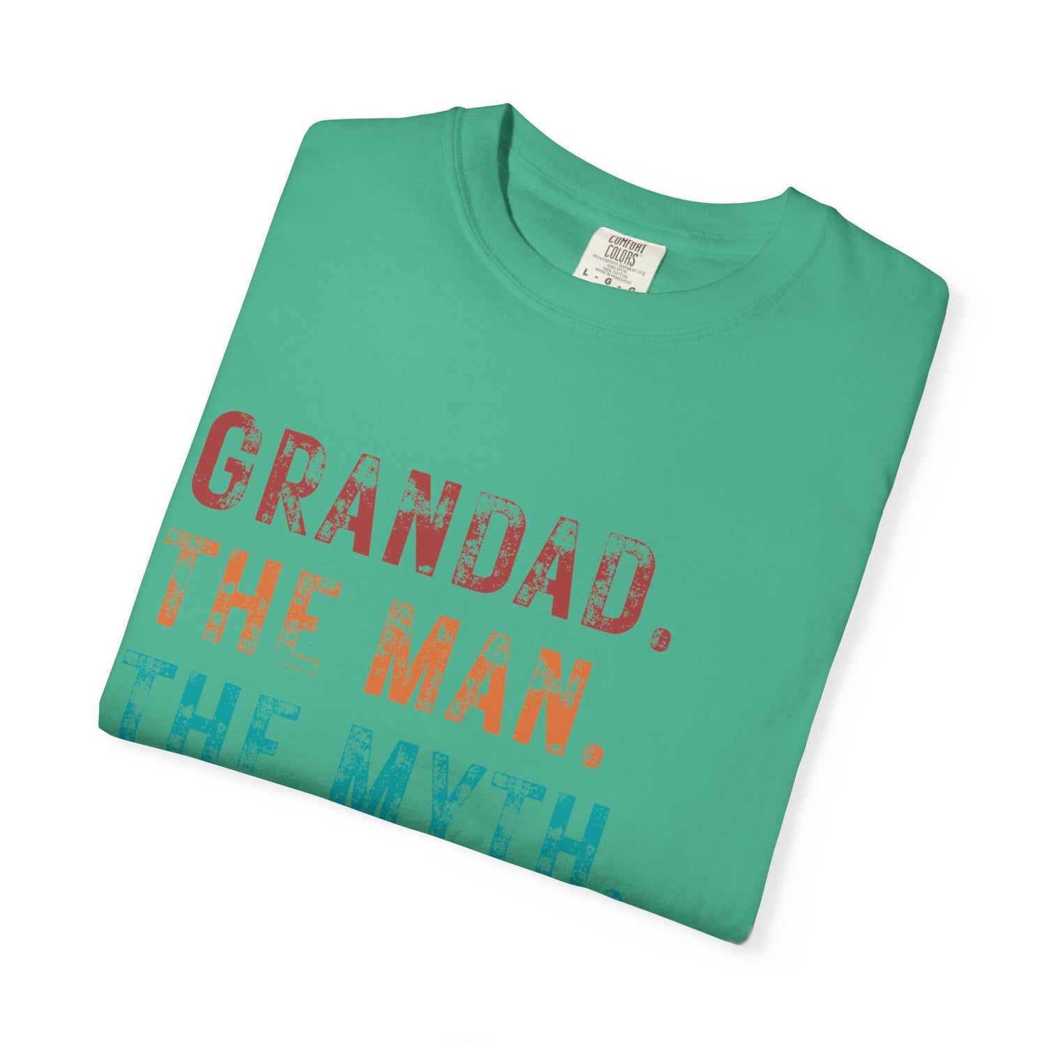 Grandad Tribute T-Shirt - The Man, The Myth, The Legend - Perfect Gift for Father&