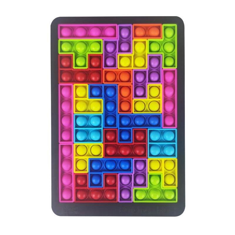 Pioneers Of Rodent Extermination New Tetris Bubble Fun Decompression Toys Children&