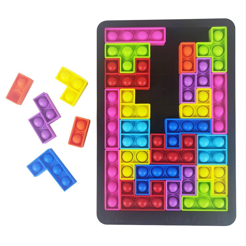 Pioneers Of Rodent Extermination New Tetris Bubble Fun Decompression Toys Children&