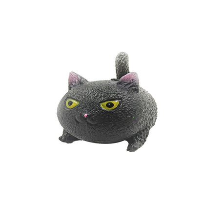 Toy Decompression Angry Cat Pinch Pinch Fun To Vent Cute Big Face Cat Tricking Children&