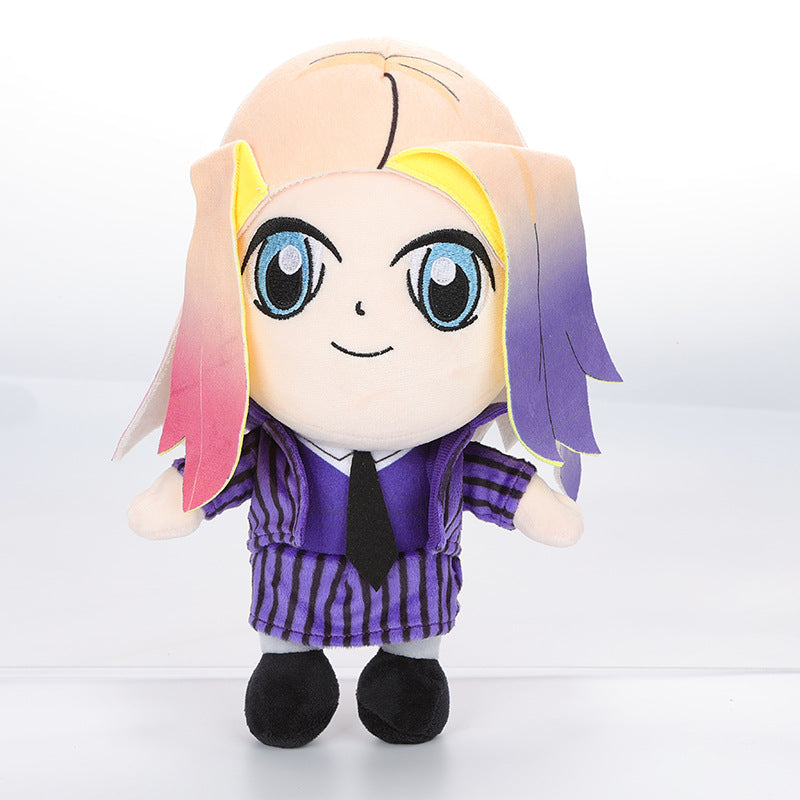 Wednesday Addams Doll Episodes Around Plush Toys