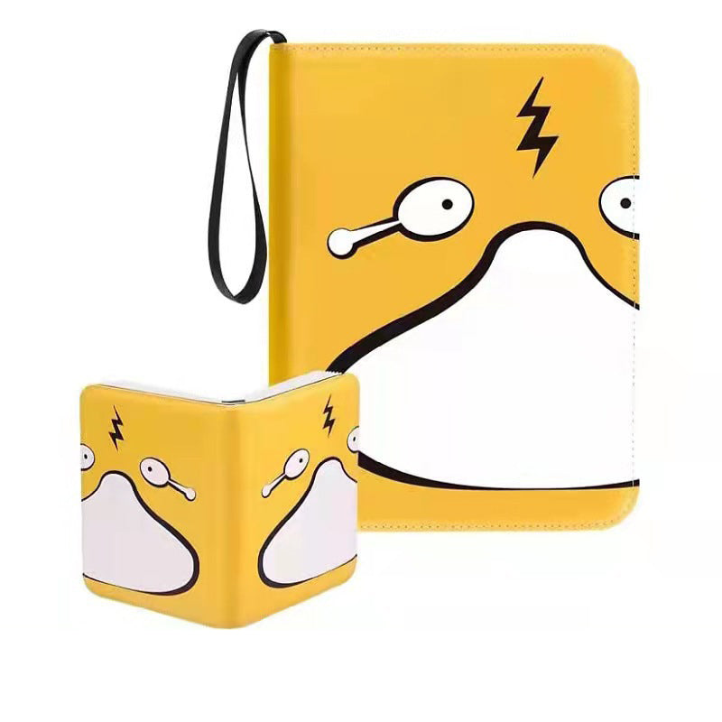Pokémon Card Book Four Grid Zipper Card Book Game Card Collection Bag Pokémon Card Book Binder