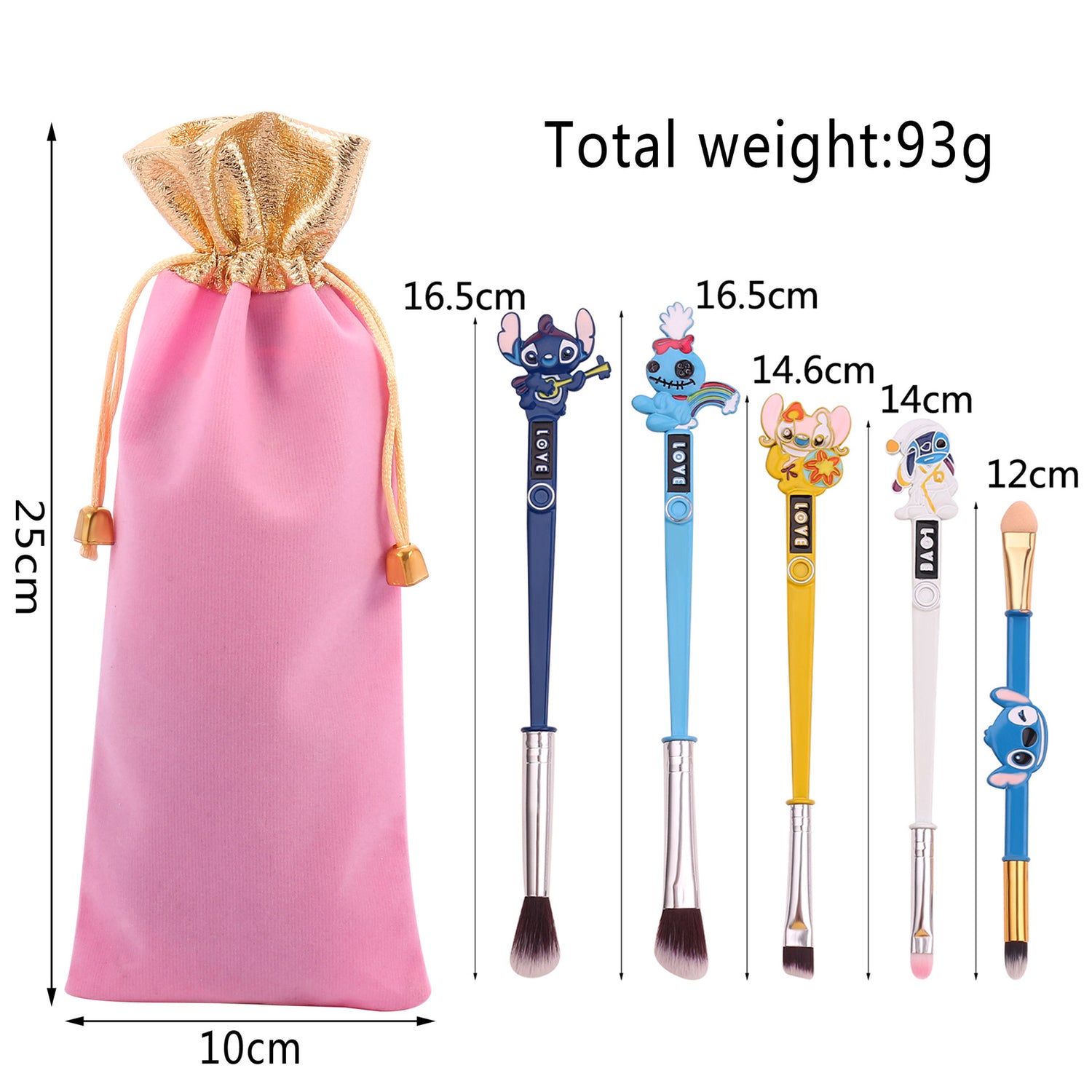 Stitch Makeup Brush Stitch Disney Shaped Gifts Stitch