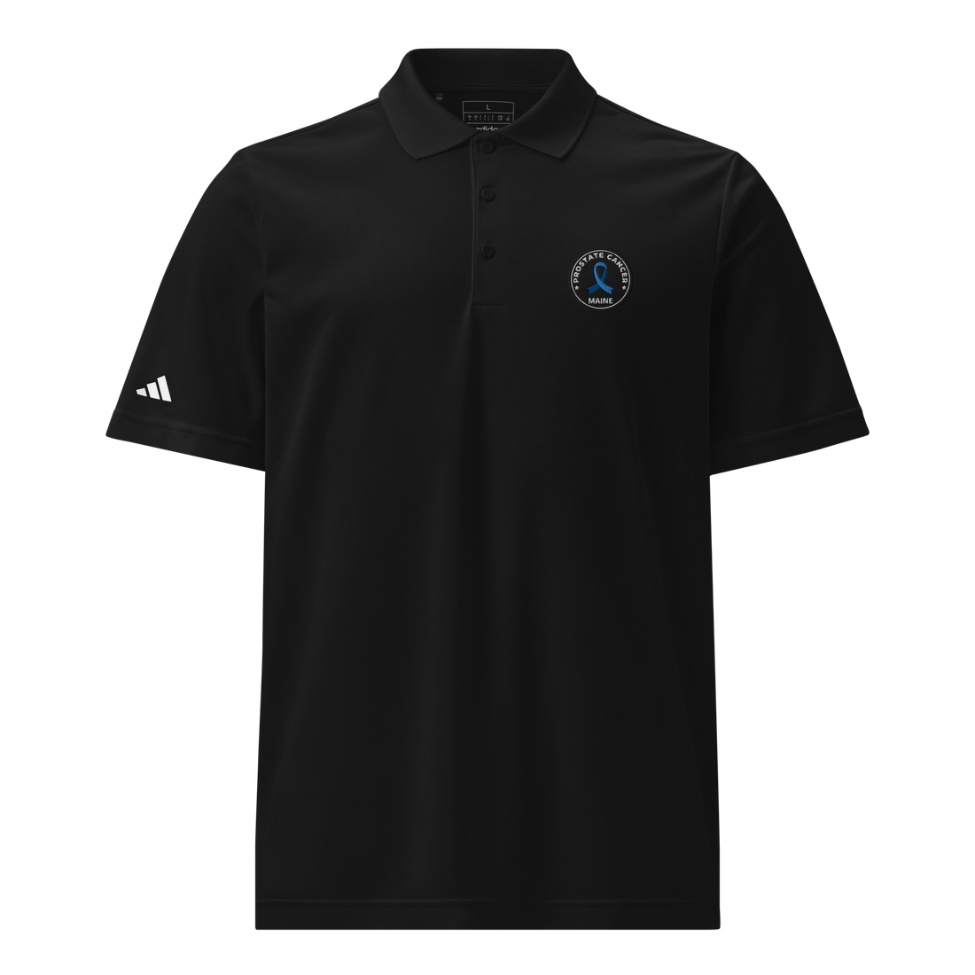Prostate Cancer Maine Adidas Sport Polo