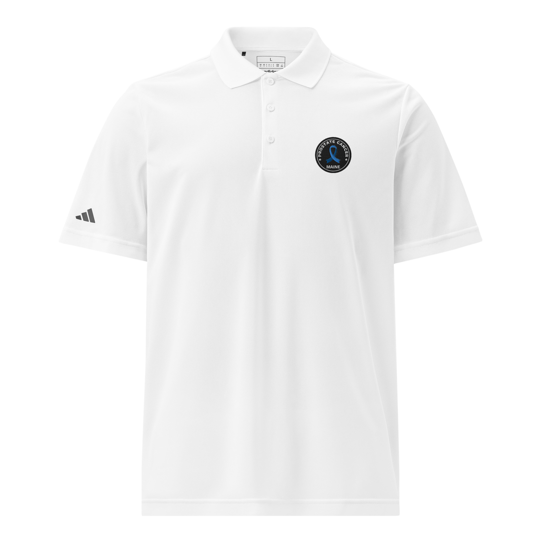 Prostate Cancer Maine Adidas Sport Polo