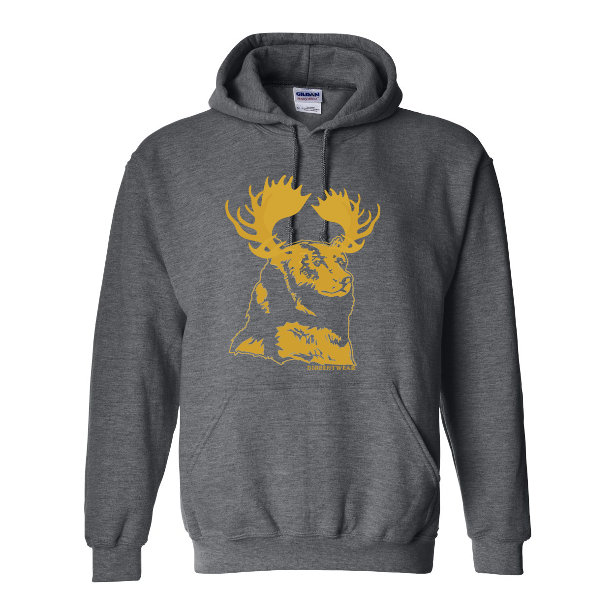 GOLDEN BEAR MOOSE HOODIE