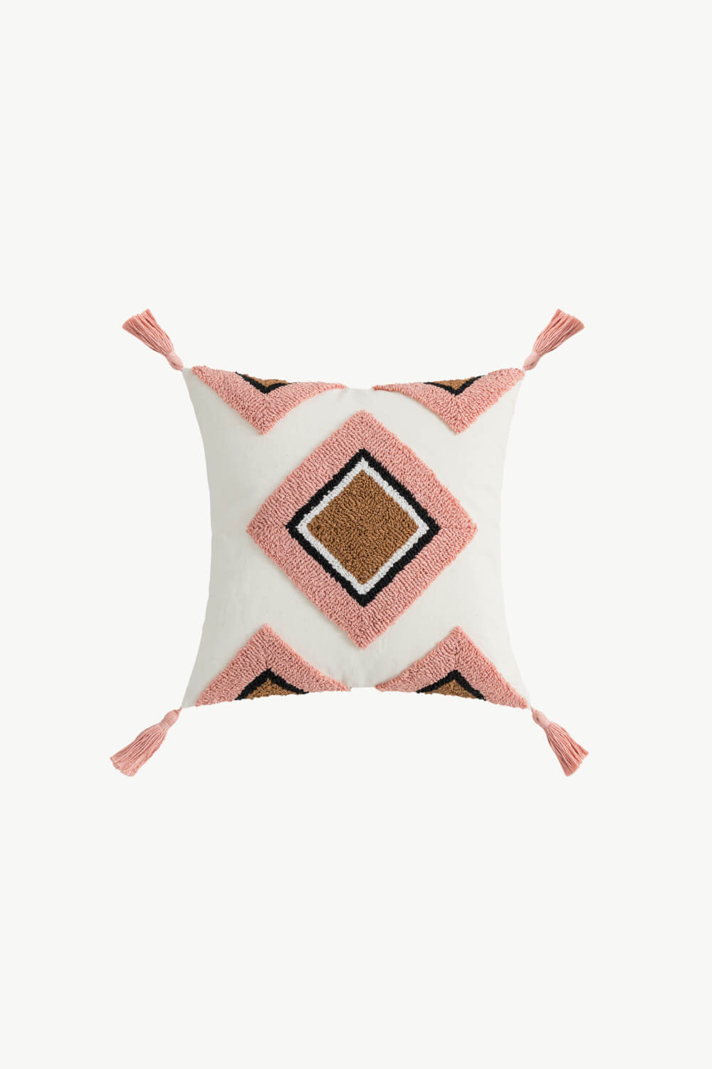 Geometric Graphic Tassel Pillow Cover *hot item* 4 Styles