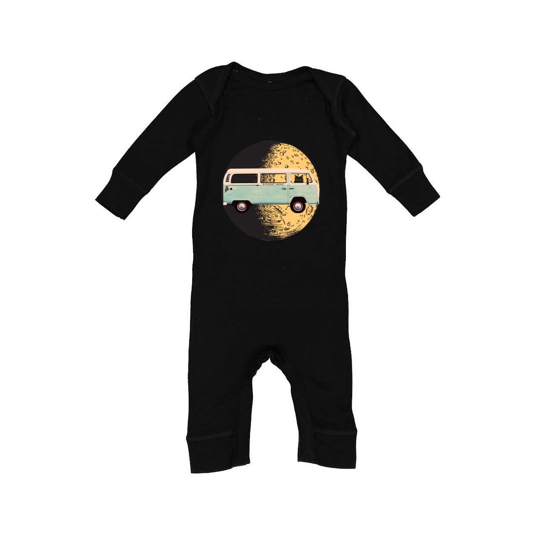 RETRO VAN OVER THE MOON INFANT BABY ROMPER