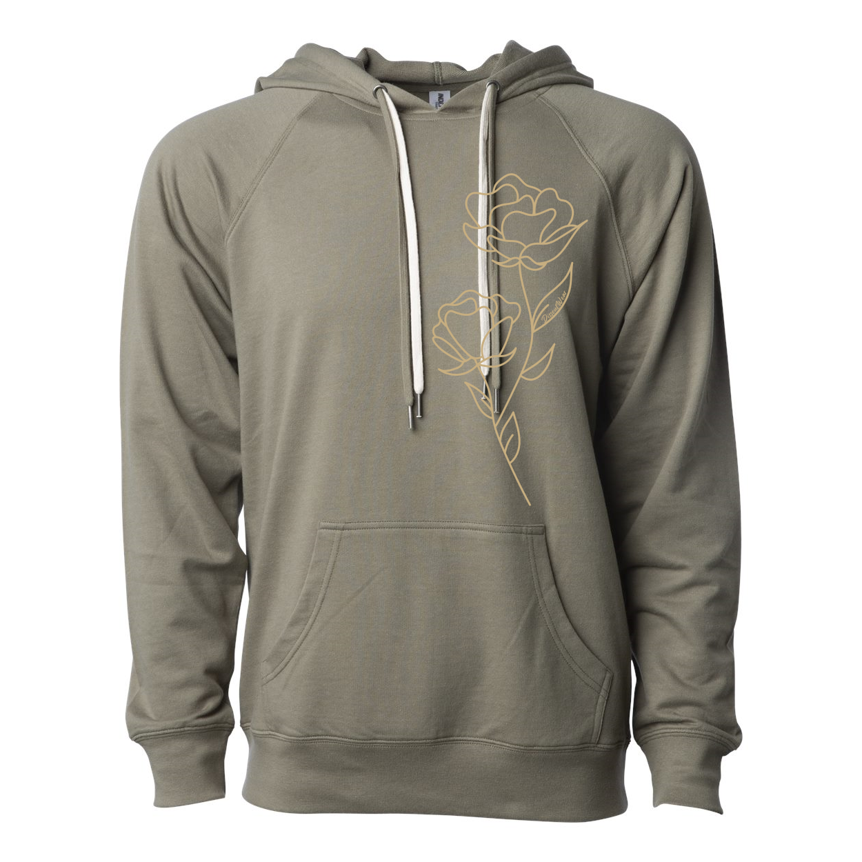 GOLDEN ROSE TRENDSETTING HOODIE