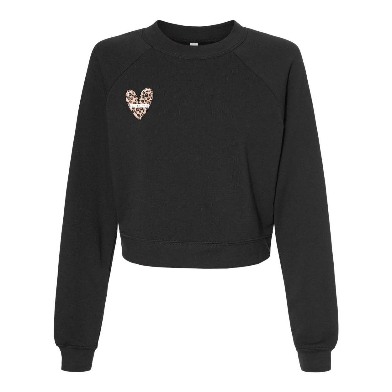 PULLOVER EUROPEAN RAGLAN CONTOUR SLEEVE HEART