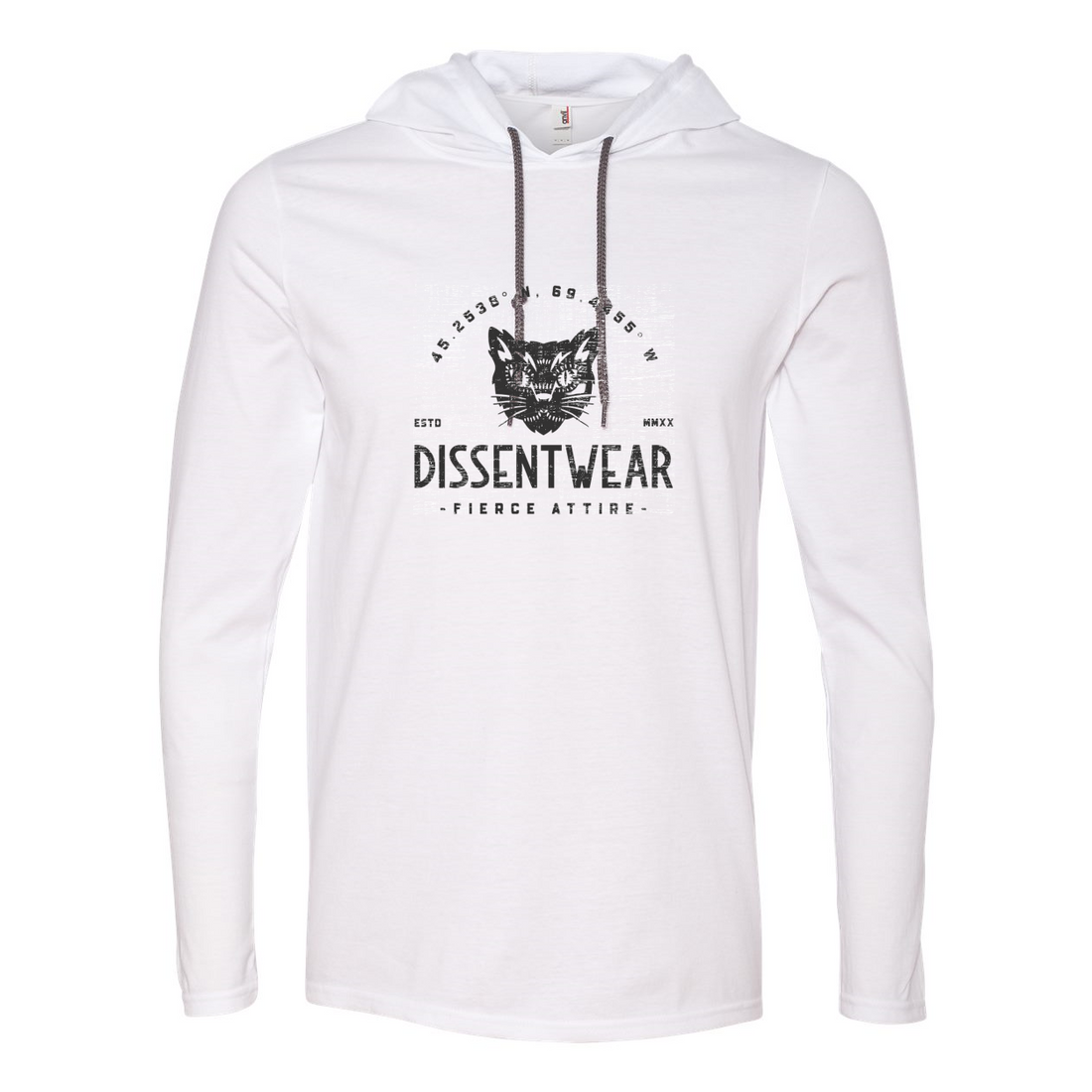 VINTAGE FIERCE ATTIRE LIGHTWEIGHT HOODIE