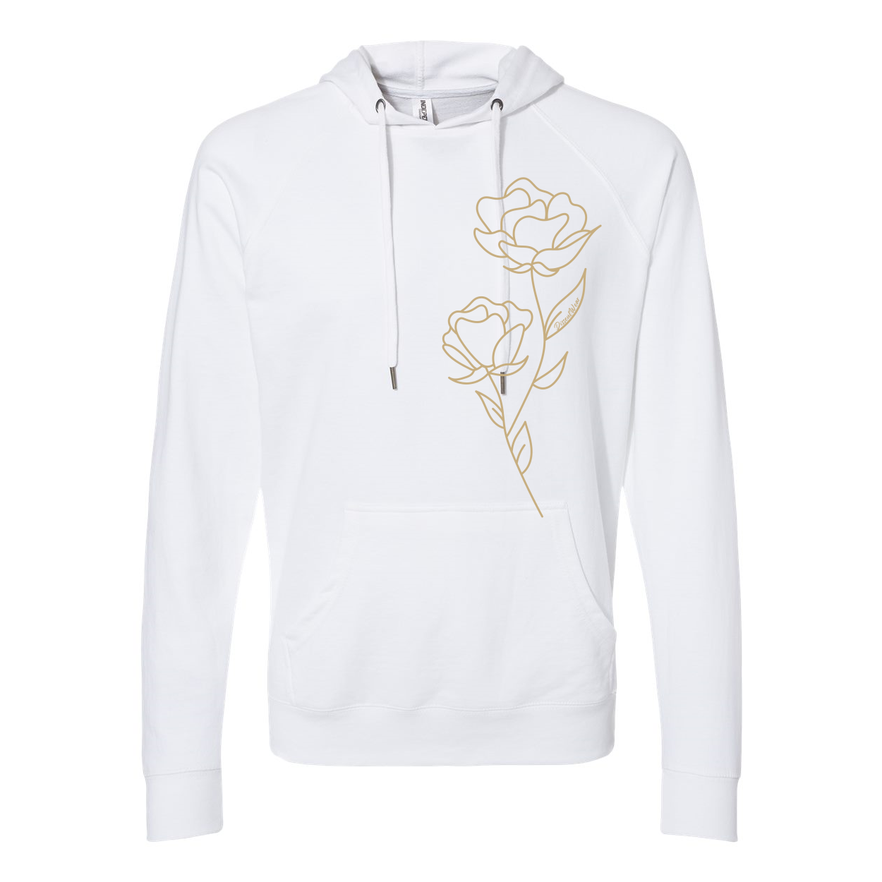 GOLDEN ROSE TRENDSETTING HOODIE