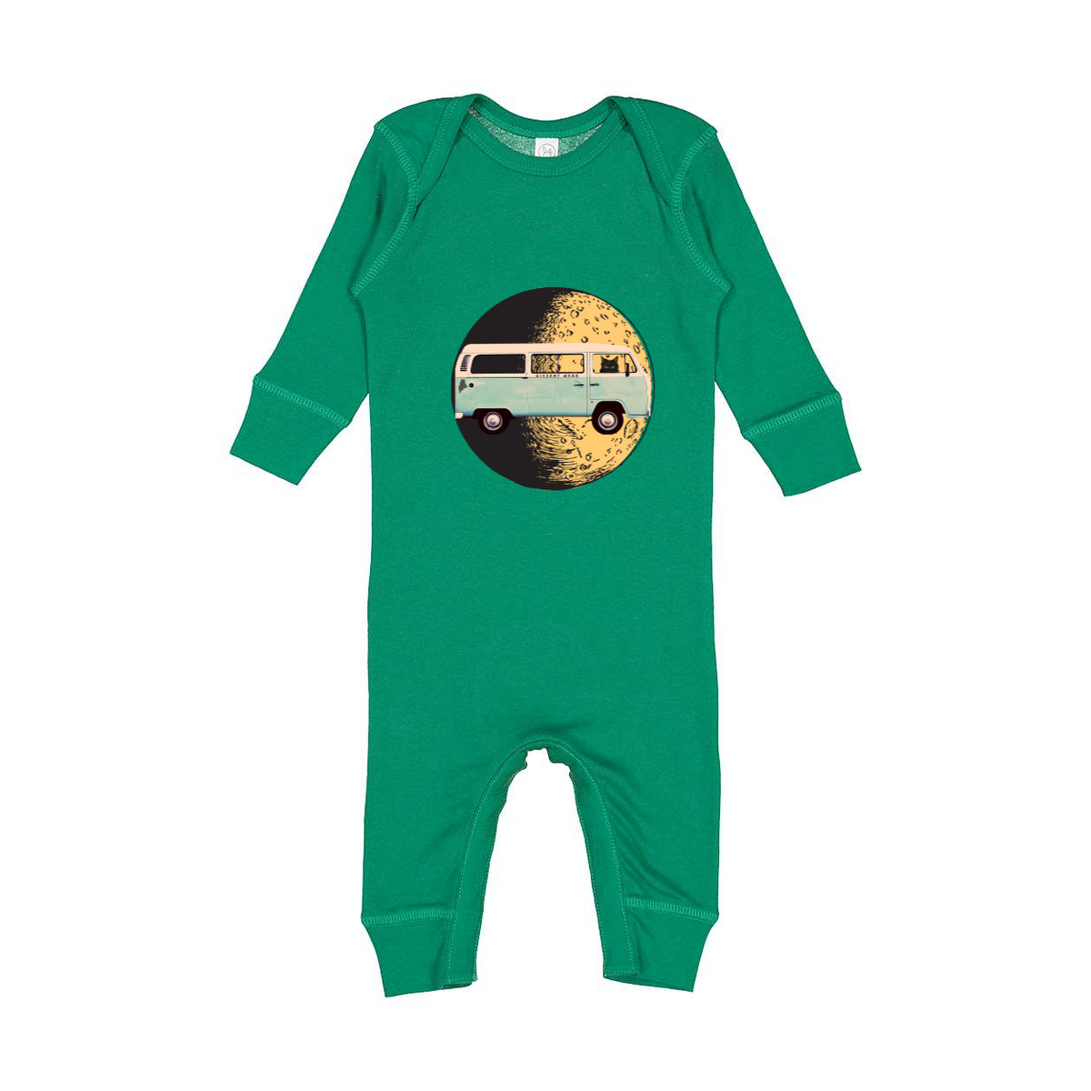 RETRO VAN OVER THE MOON INFANT BABY ROMPER