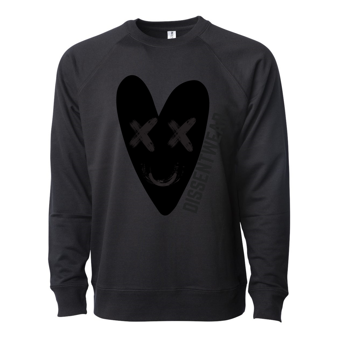 BLACK HEART LIGHTWEIGHT TERRY SWEATSHIRT