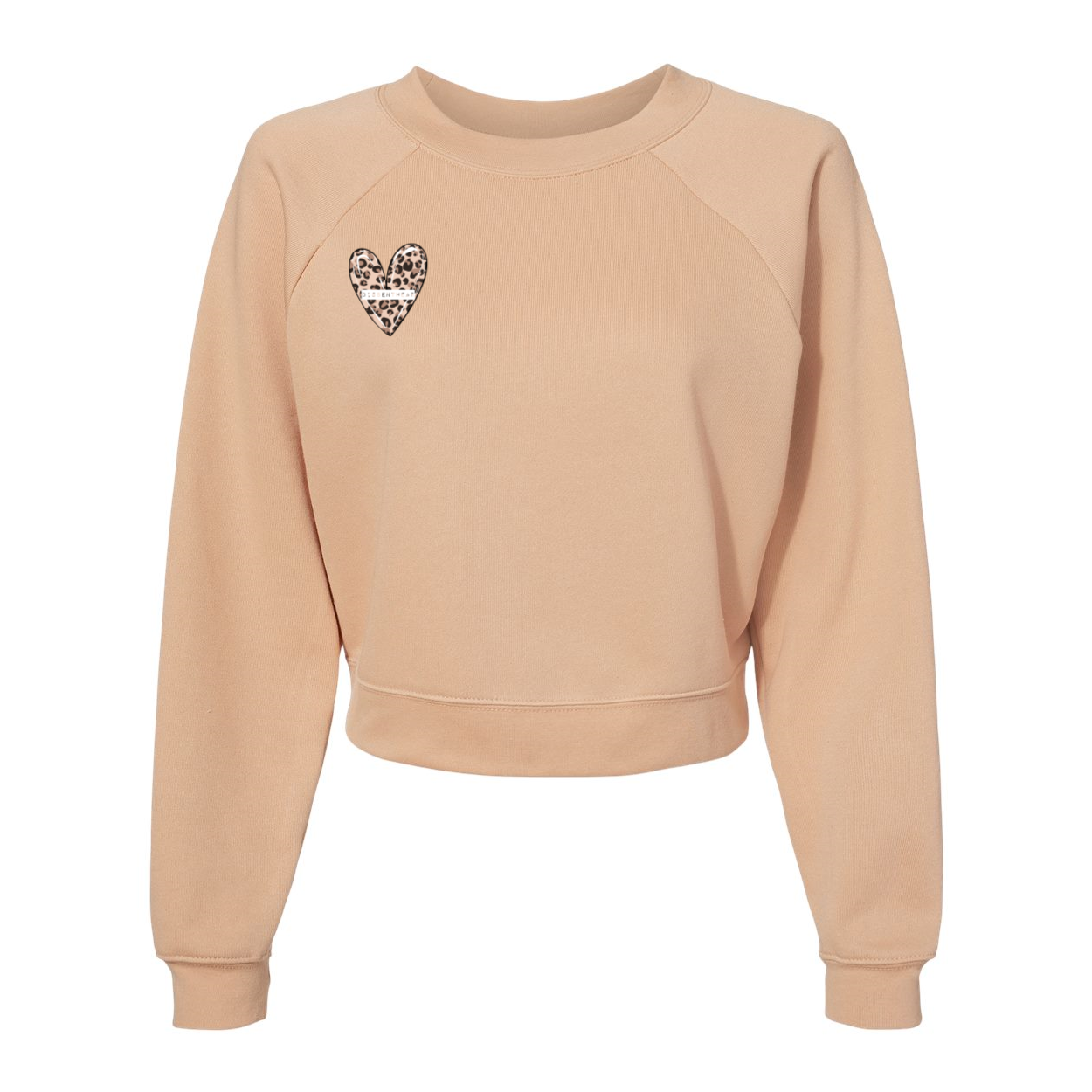 PULLOVER EUROPEAN RAGLAN CONTOUR SLEEVE HEART