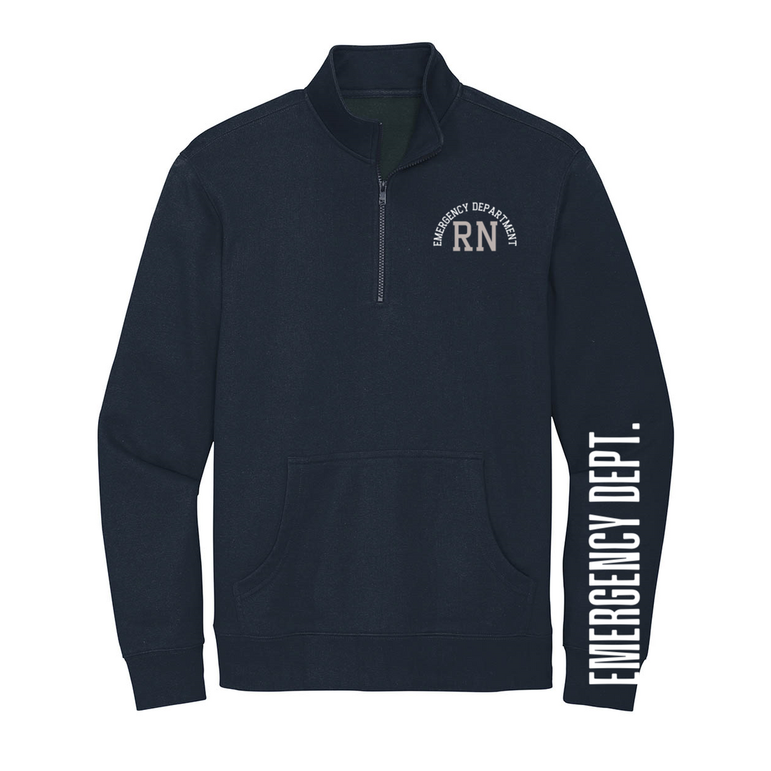 RN Chest and Sleeve Fleece 1/4-Zip