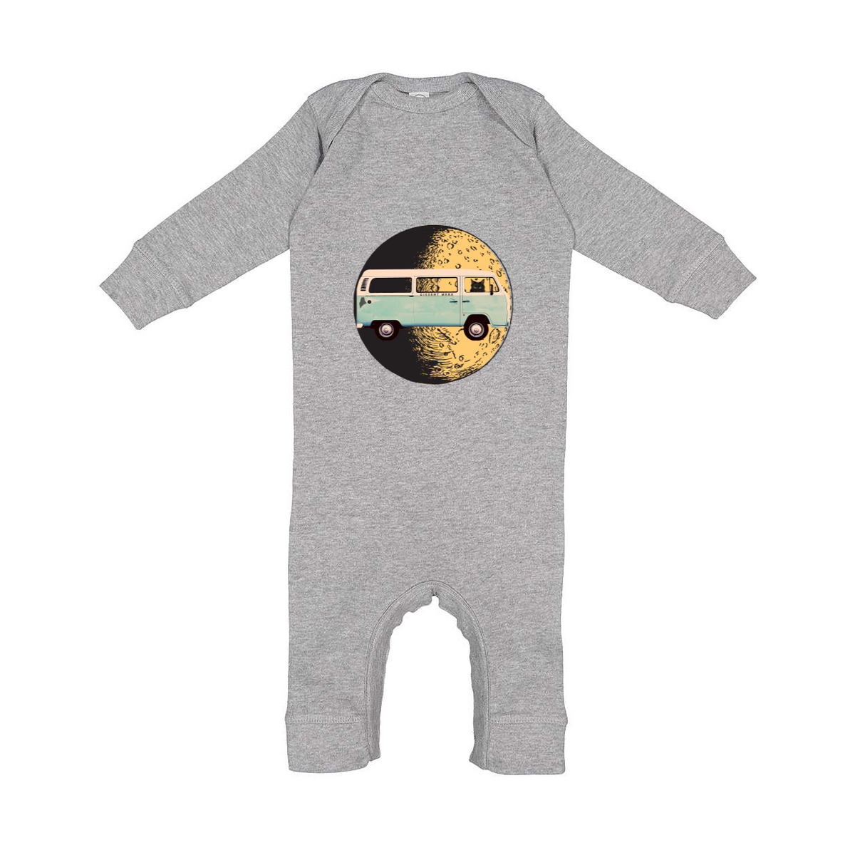 RETRO VAN OVER THE MOON INFANT BABY ROMPER