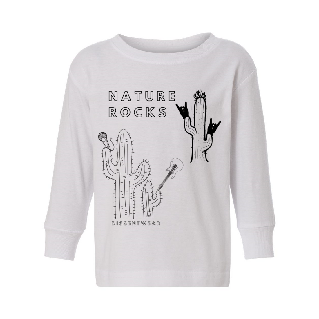 NATURE ROCKS TODDLER LONG SLEEVE