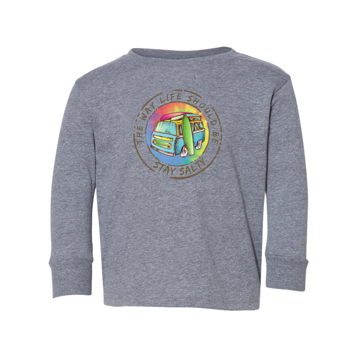 THE WAY LIFE  Toddler Long Sleeve Jersey Tee