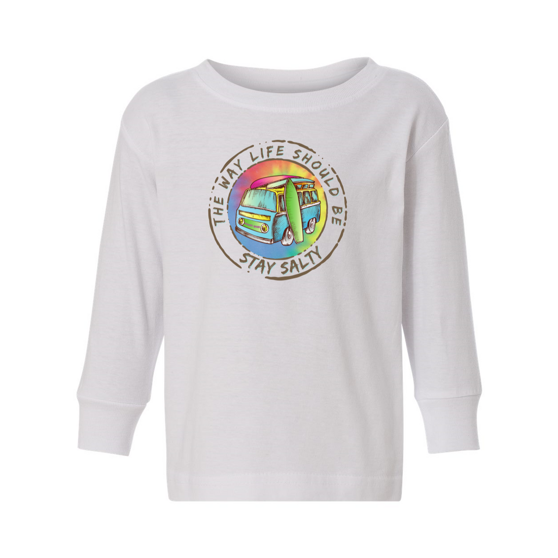 THE WAY LIFE  Toddler Long Sleeve Jersey Tee