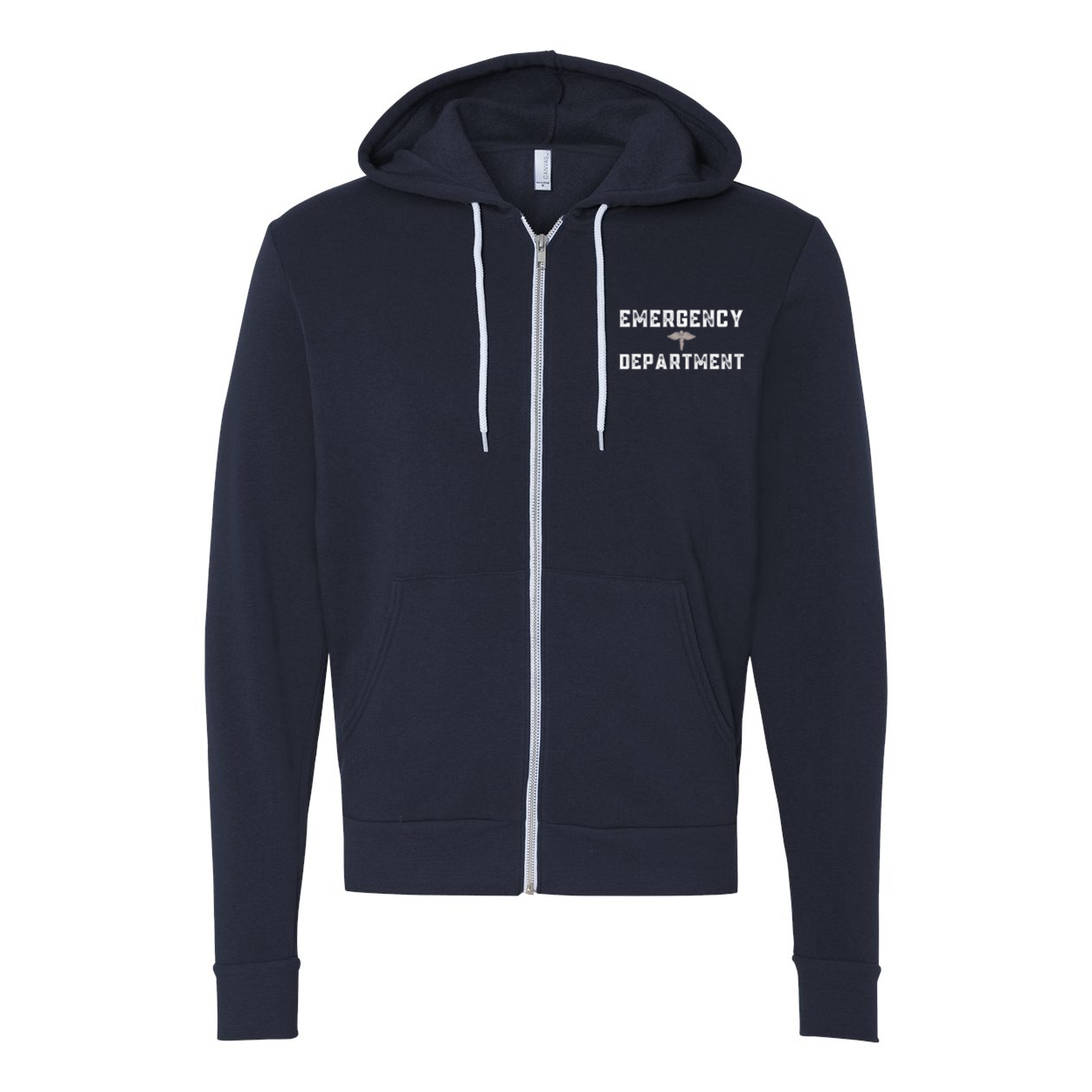 Gender neutral ED Full-Zip Hooded Sweatshirt