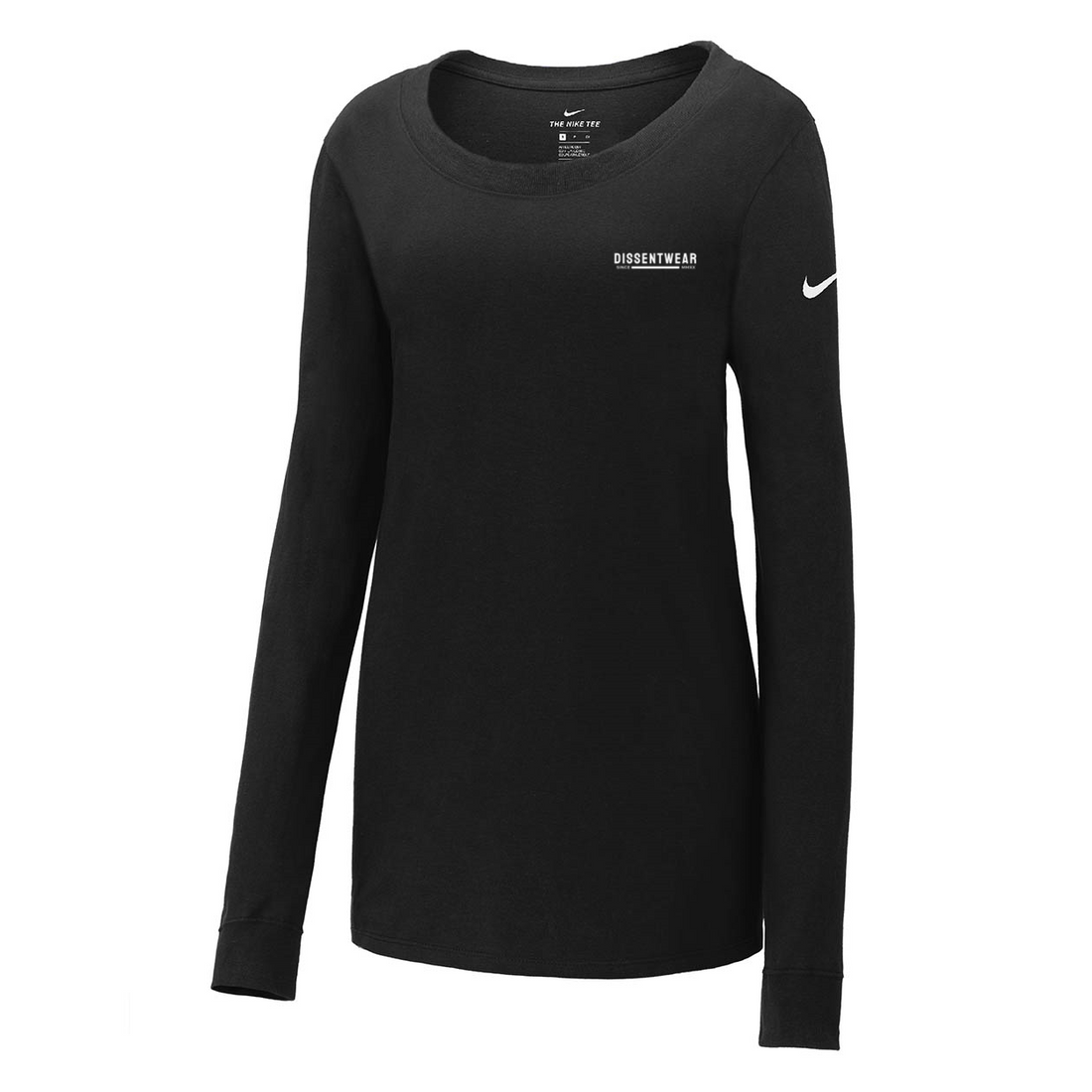 Nike DissentWear Logo Ladies Core Cotton Long Sleeve