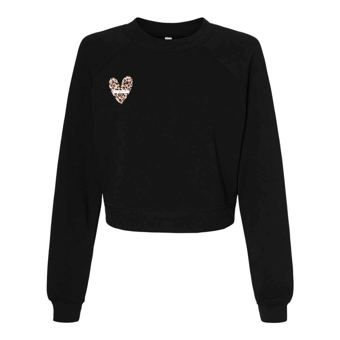 PULLOVER EUROPEAN RAGLAN CONTOUR SLEEVE HEART