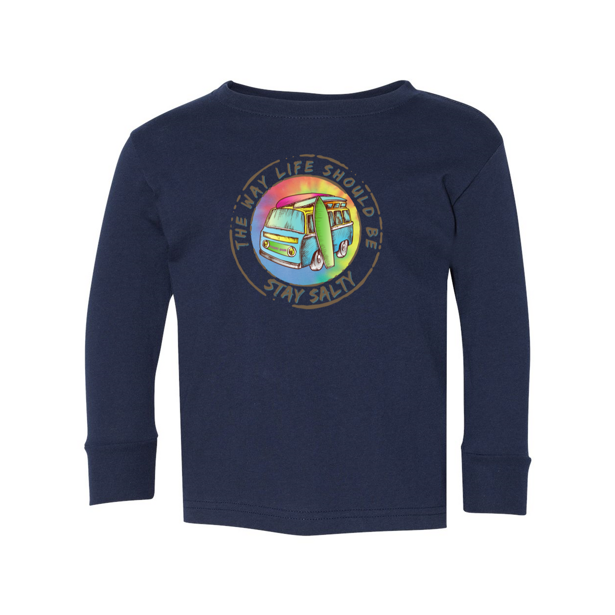 THE WAY LIFE  Toddler Long Sleeve Jersey Tee
