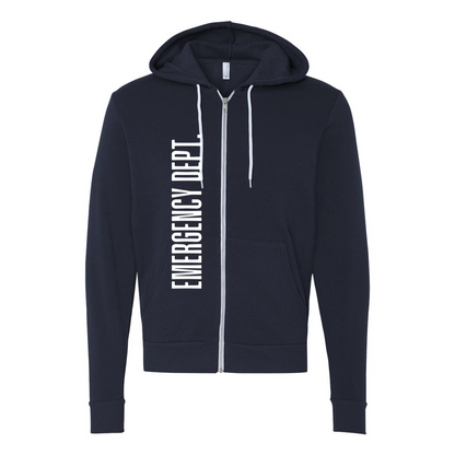 Vertical Emergency Full-Zip Hooded Sweatshirt