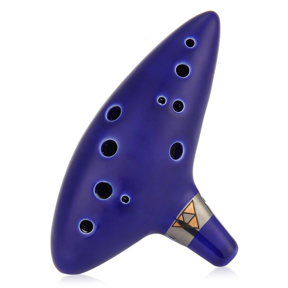 Ocarina Ceramic Alto C Legend of Zelda Ocarina Flute 12 Holes