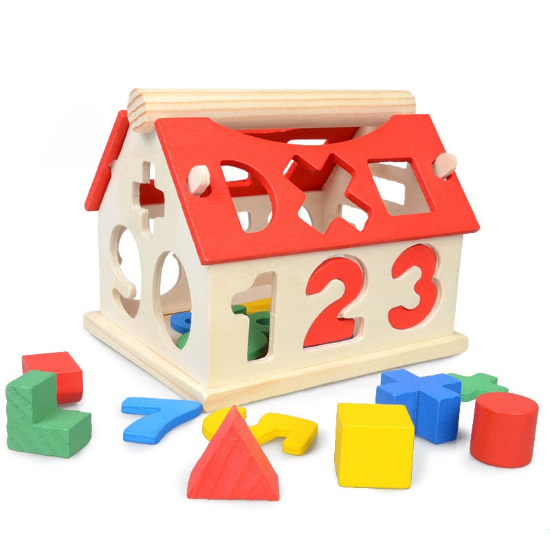 WOODEN BLOCK LEARNING SET