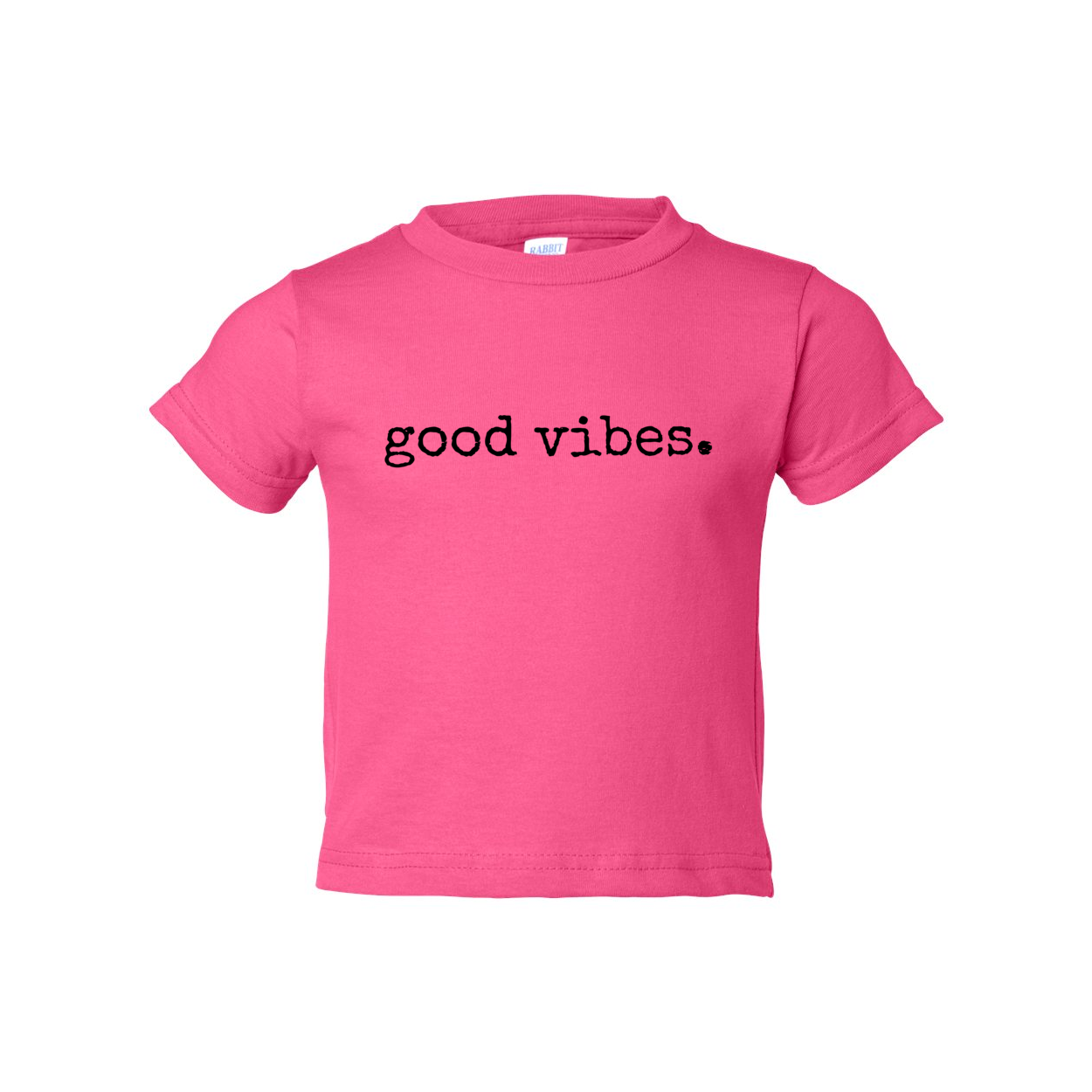 GOOD VIBES TODDLER TEE -- so many color choices