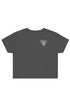 Street Crop Tee Coal Heart