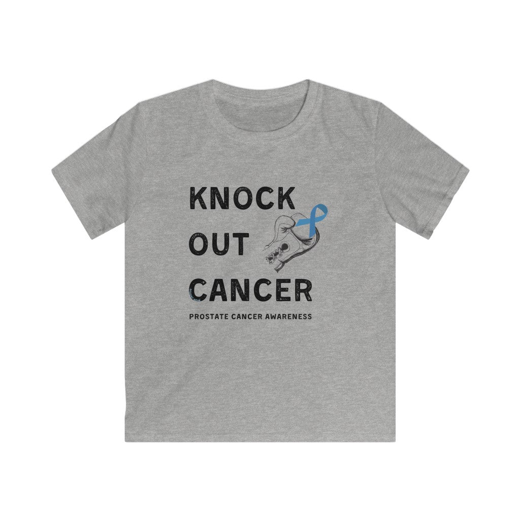 KNOCK OUT PROSTATE CANCER KIDS TEE