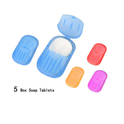 Soap Tablets Keep the Germs away on the GO