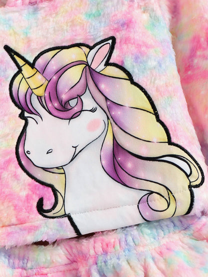 Girls Tie-Dye Unicorn Hoodie and Skirt Set *ALMOST SOLD OUT*