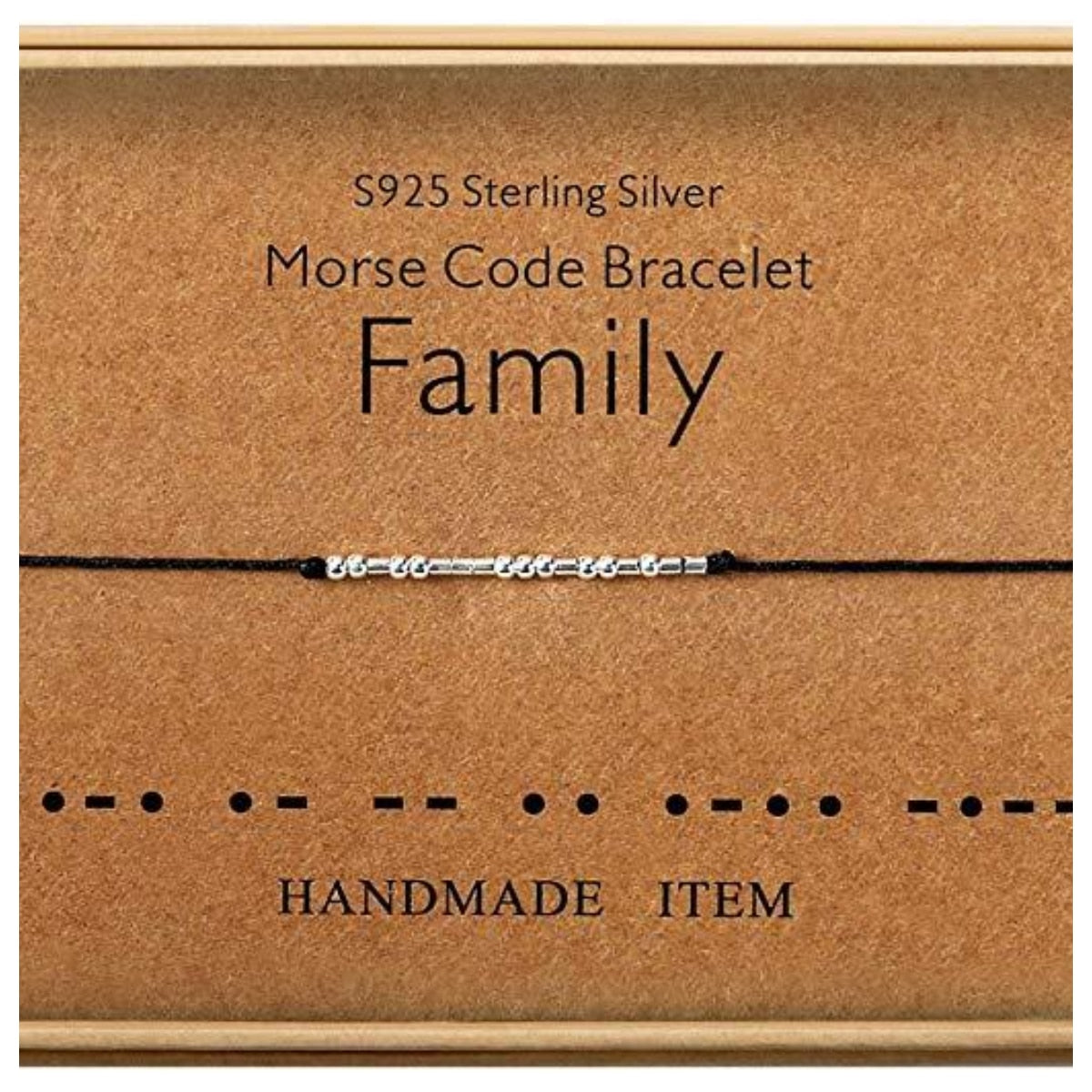 Multiple Morse Code Bracelets