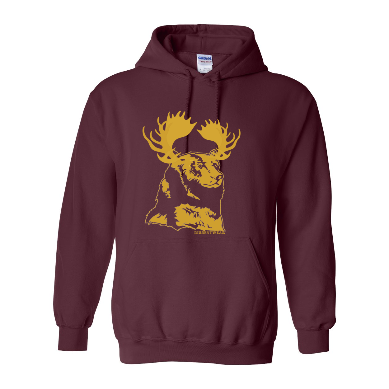 GOLDEN BEAR MOOSE HOODIE