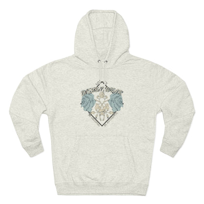 Be Authentic Be Original Blue Rose Comfort Hoodie