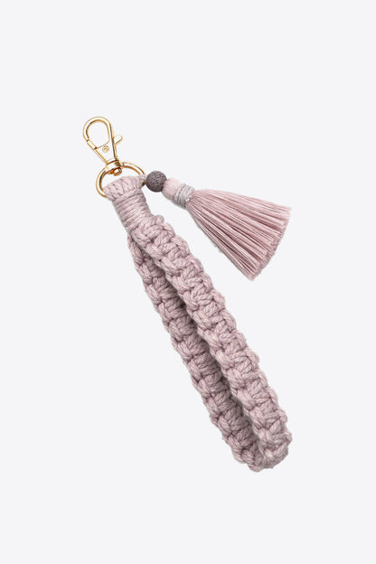 Wristlet Keychain with Tassel