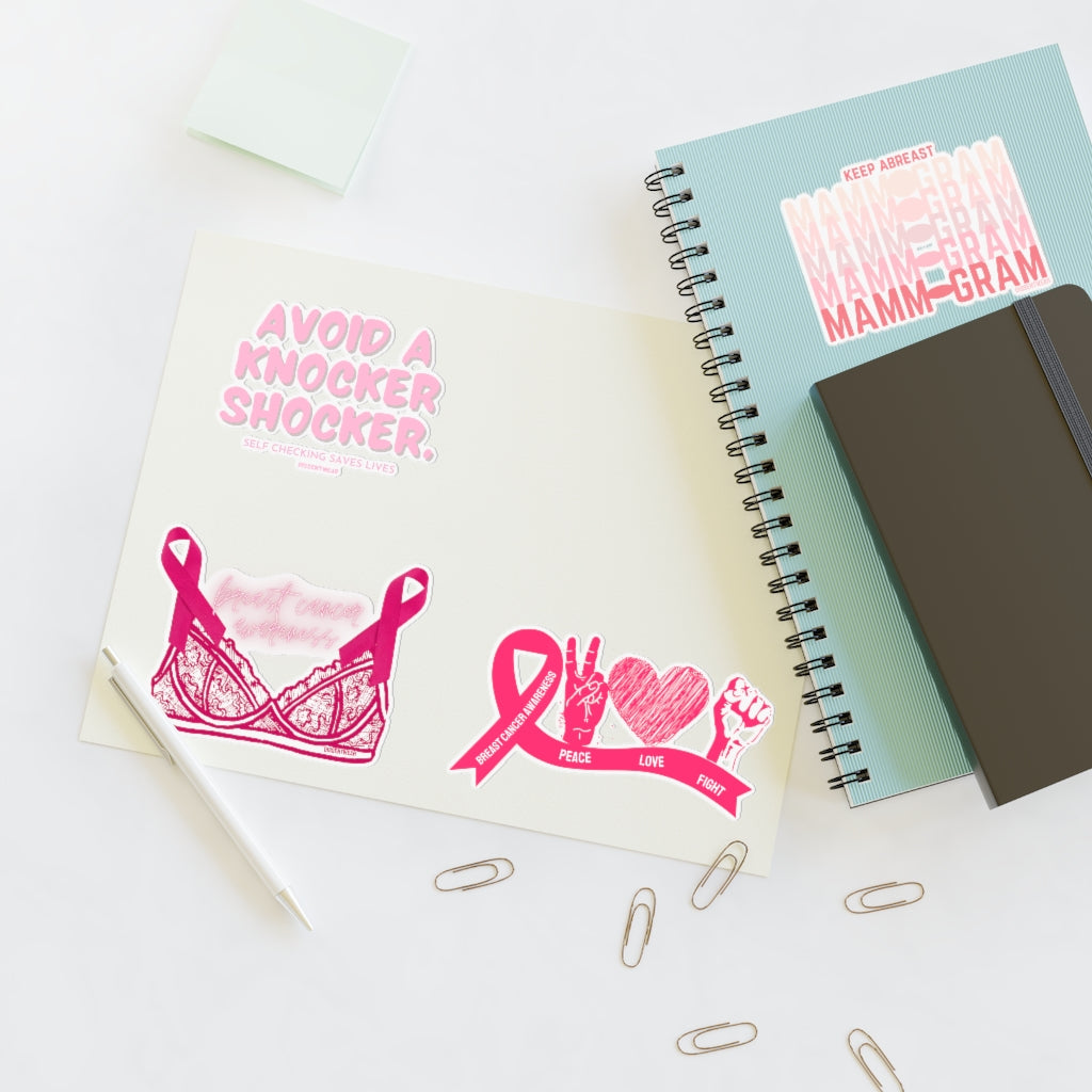 BREAST CANCER AWARENESS STICKER SHEET