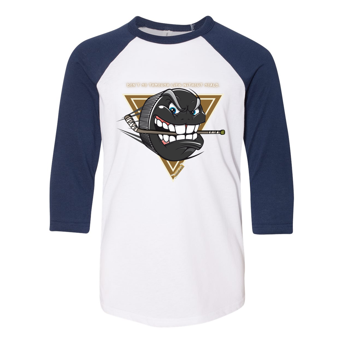 GOALS HOCKEY 3/4 SLEEVE TEE